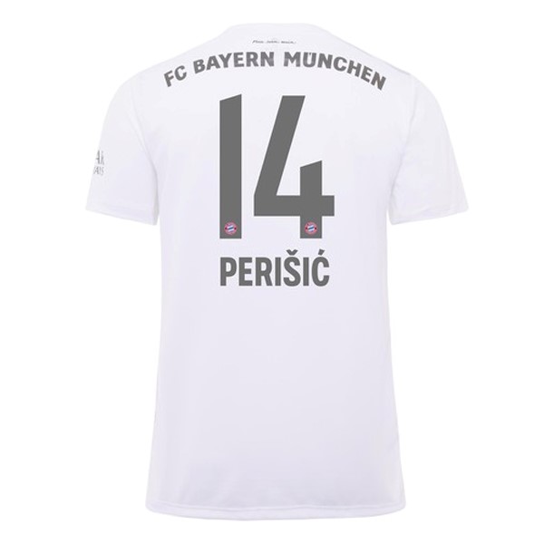 Camiseta Bayern Munich NO.14 Perisic 2ª Kit 2019 2020 Blanco